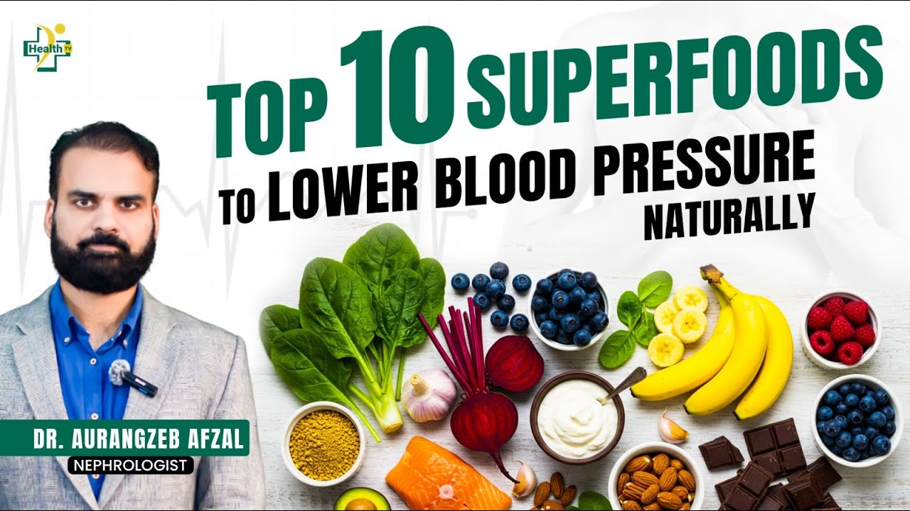 Naturally Lower Your Blood Pressure with These 10 POWERFUL Foods