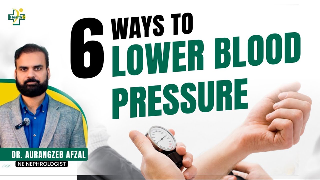 6 Simple and Fast Ways to Lower Blood Pressure at Home | Natural BP Control