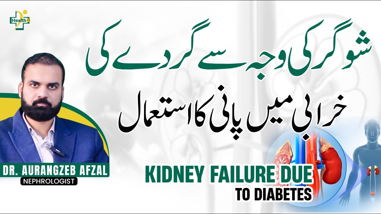 Sugar Ki Wajah Sy Gurdy Ki Kharabi | How can Diabetes Affect Your Kidneys? | Kidney Problems In Urdu