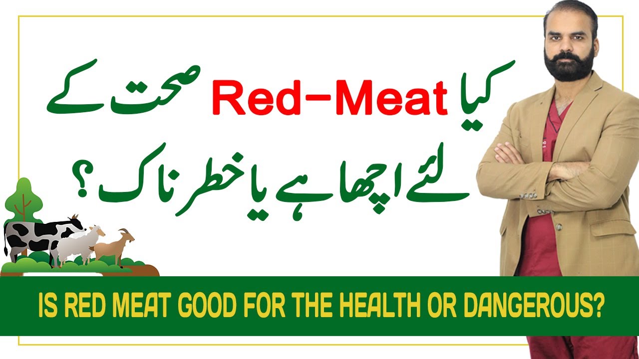 Red Meat - ? Types of Meat ? |Is Red meat good for health or dangerous? (Urdu/Hindi)