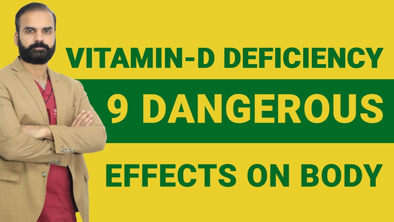 Vitamin D deficiency - 9 Dangerous Effects on Body - Symptoms, and treatment of vitamin D Deficiency