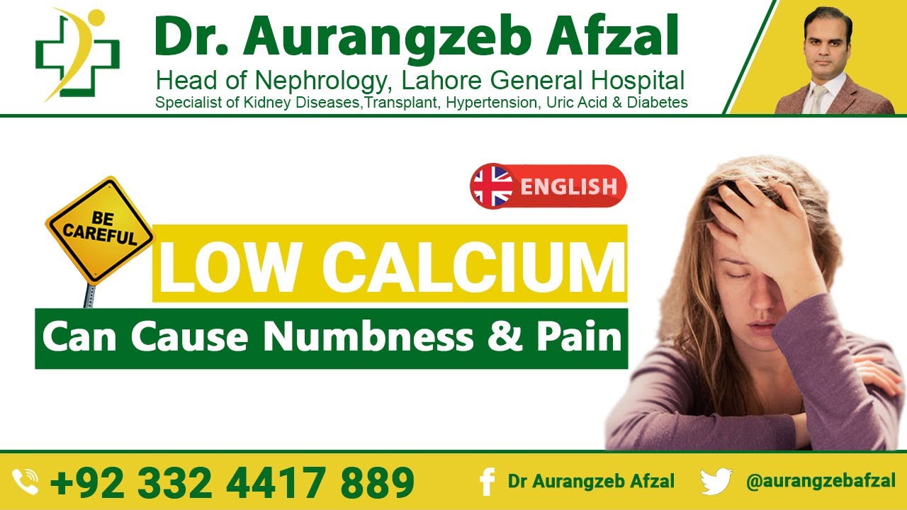 Signs and Symptoms of Calcium Deficiency [English]